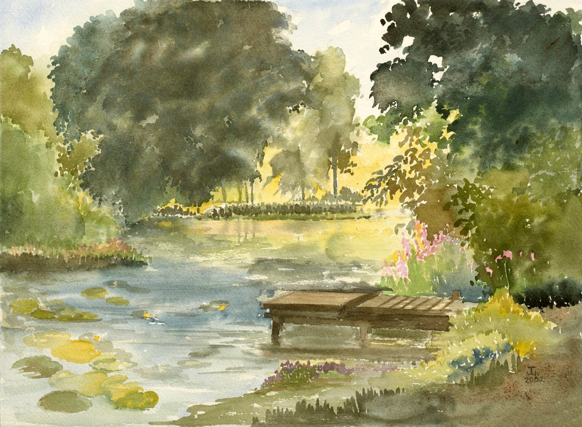 Jetty On Scawby Park Pond (2002)