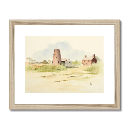 The Old Windmill Barnetby-le-Wold (1995) Framed & Mounted Print