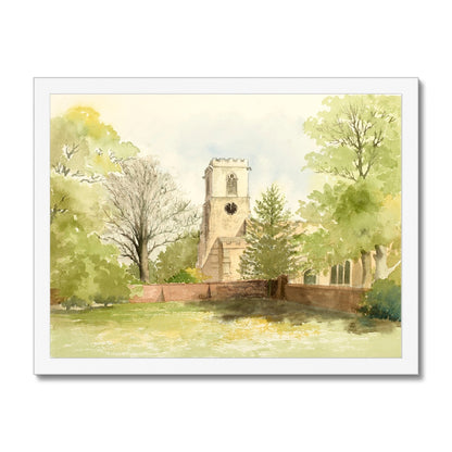 St Andrew's Church Epworth (1995) Framed Print