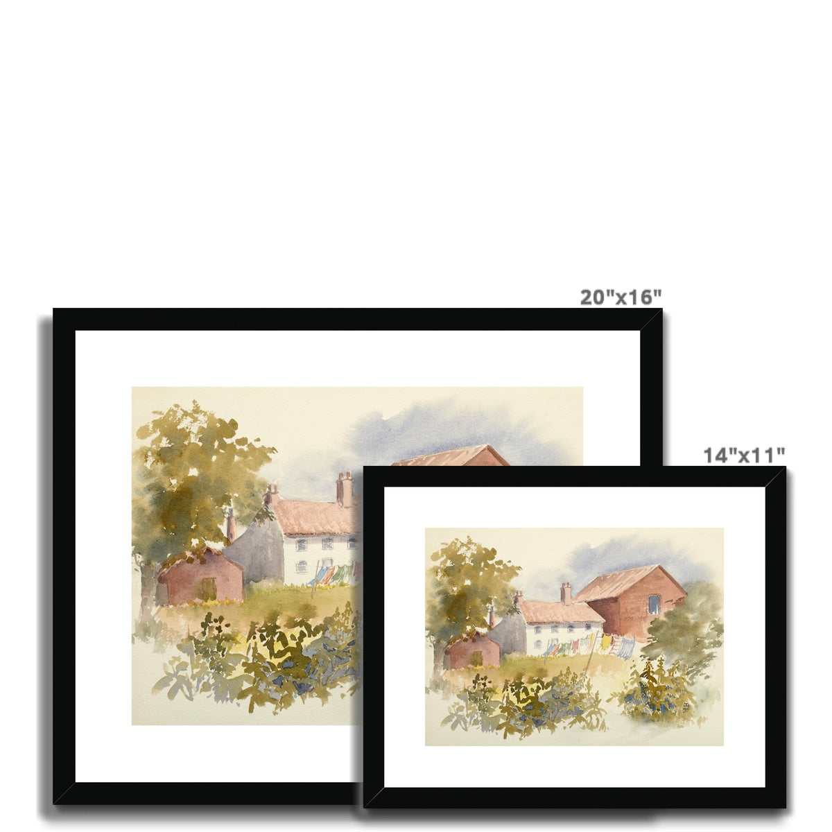 Watermill Farm Framed & Mounted Print