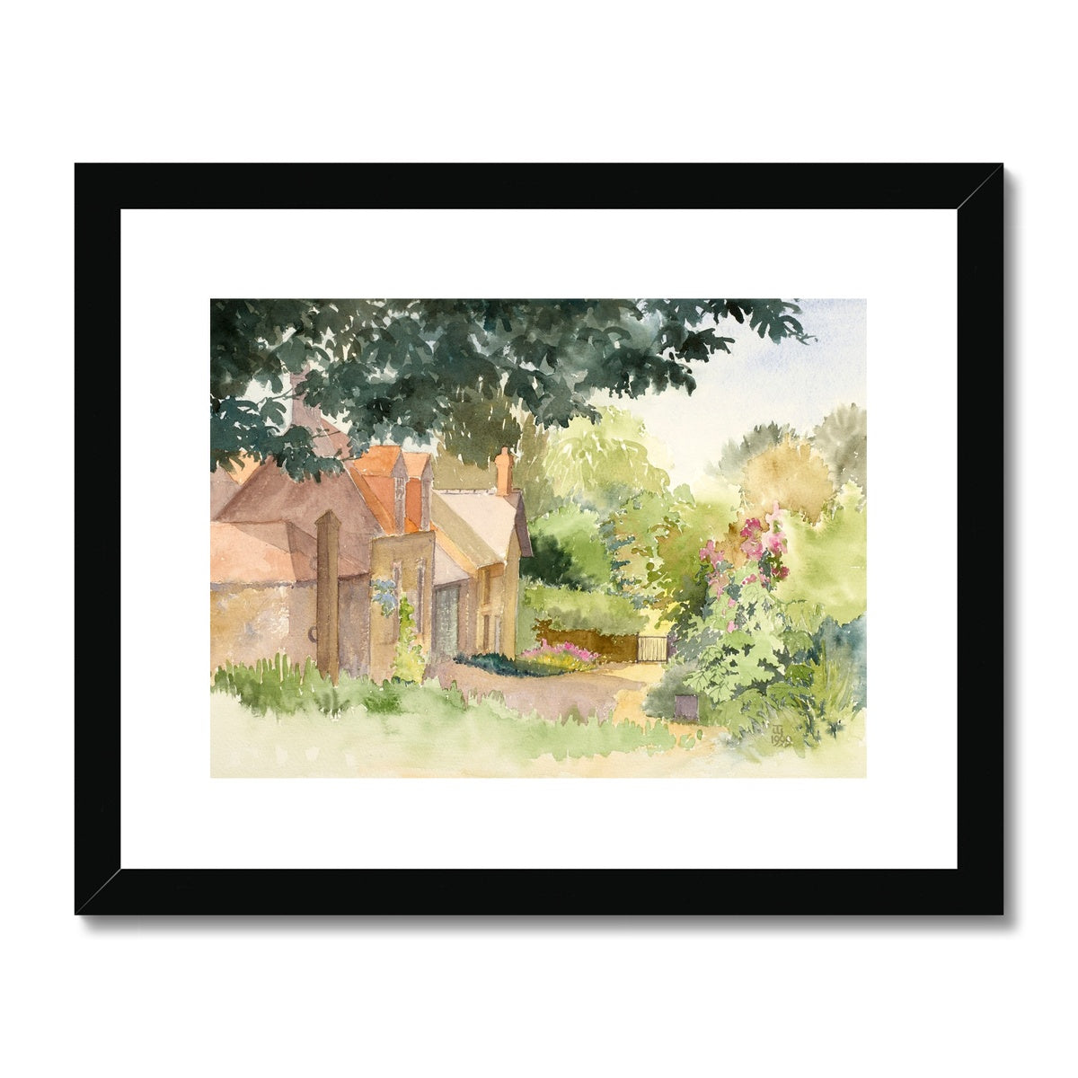 Summer Garden (1998) Framed & Mounted Print