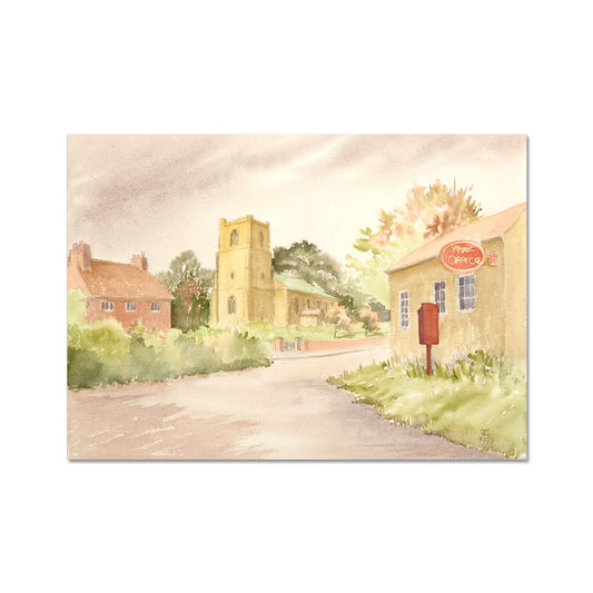 St Mary's Church South Kelsey (1999) Fine Art Print