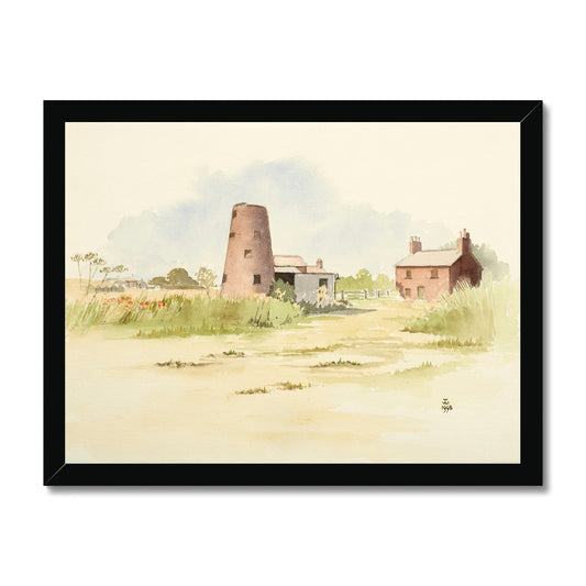 The Old Windmill Barnetby-le-Wold (1995) Framed Print