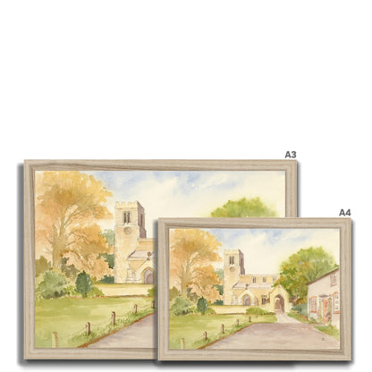 St Laurence's Church Corringham Framed Print