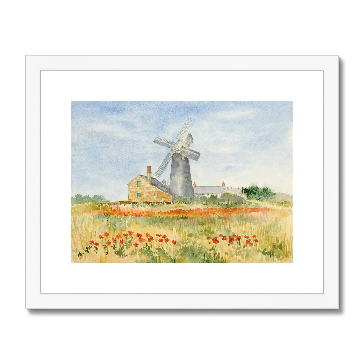 The Old Mill Scunthorpe (Now San Pietro) Framed & Mounted Print