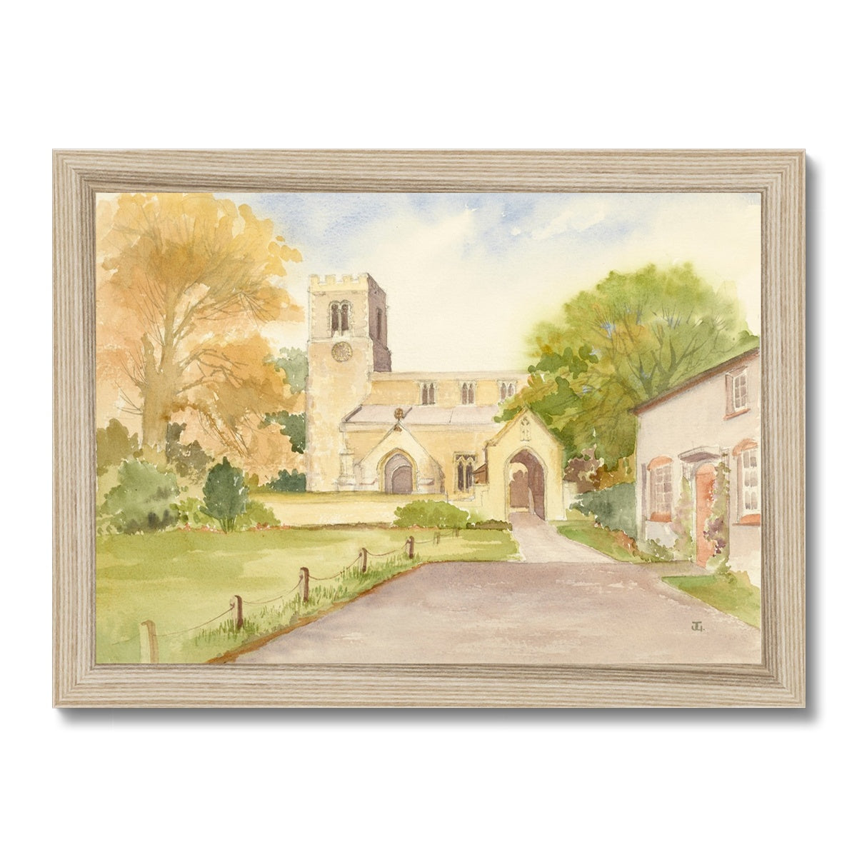 St Laurence's Church Corringham Framed Print