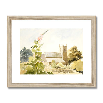 All Saints Church Winteringham (1991) Framed & Mounted Print