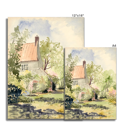 Spring Provence Cottage (1994) Fine Art Print