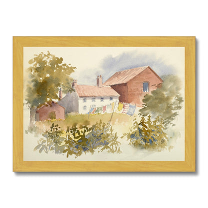 Watermill Farm Antique Framed Print