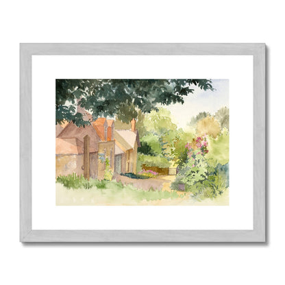 Summer Garden (1998) Antique Framed & Mounted Print