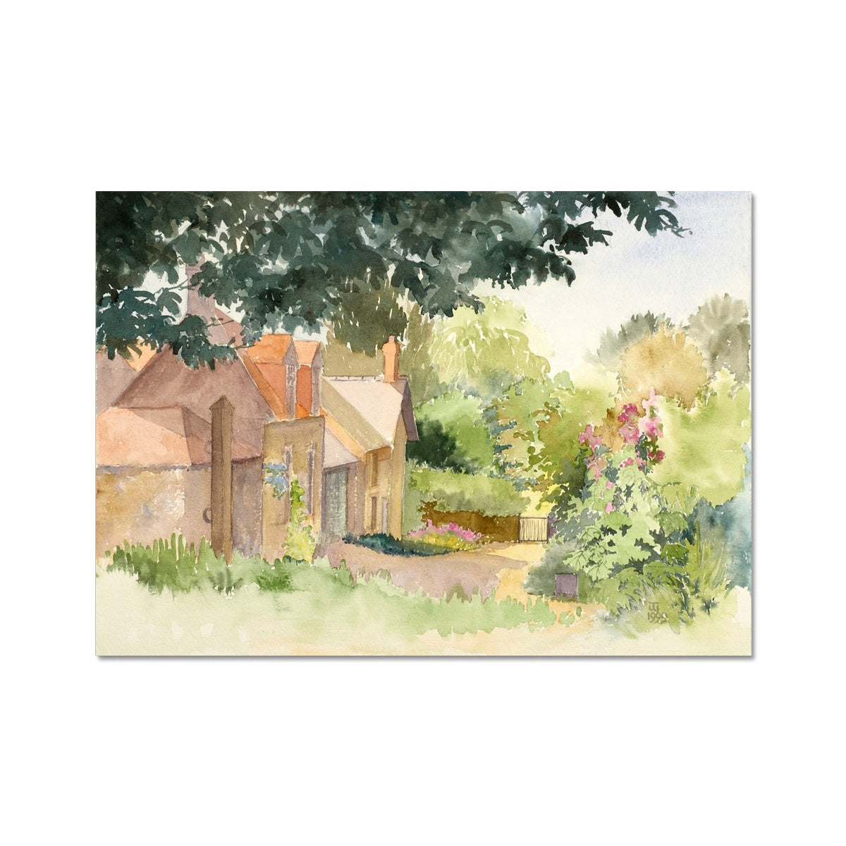 Summer Garden (1998) Fine Art Print