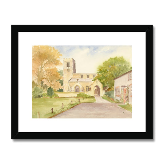 St Laurence's Church Corringham Framed & Mounted Print