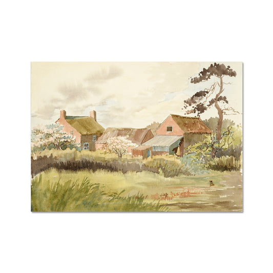 Farm off Scotter Road Fine Art Print