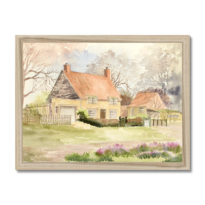 Lincolnshire in Autumn (1998) Framed Print