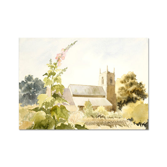 All Saints Church Winteringham (1991) Fine Art Print