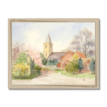 Church of St Clement Worlaby (1999) Framed Print