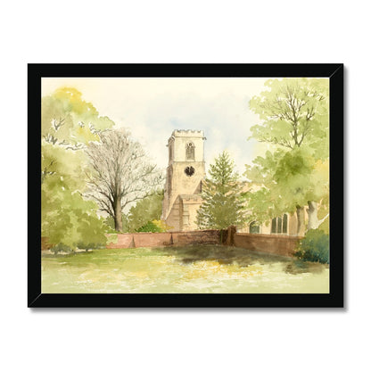 St Andrew's Church Epworth (1995) Framed Print