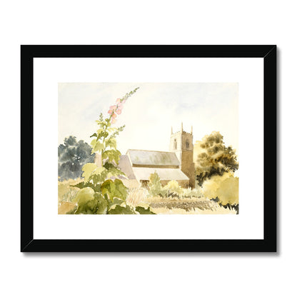 All Saints Church Winteringham (1991) Framed & Mounted Print