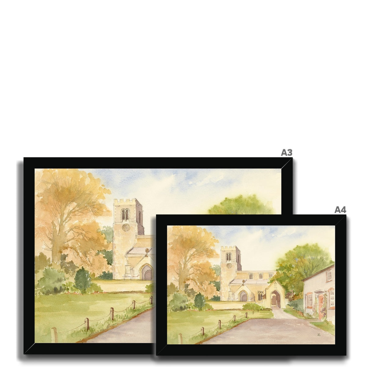 St Laurence's Church Corringham Framed Print