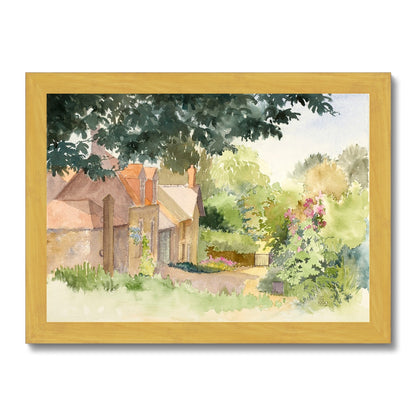 Summer Garden (1998) Antique Framed Print