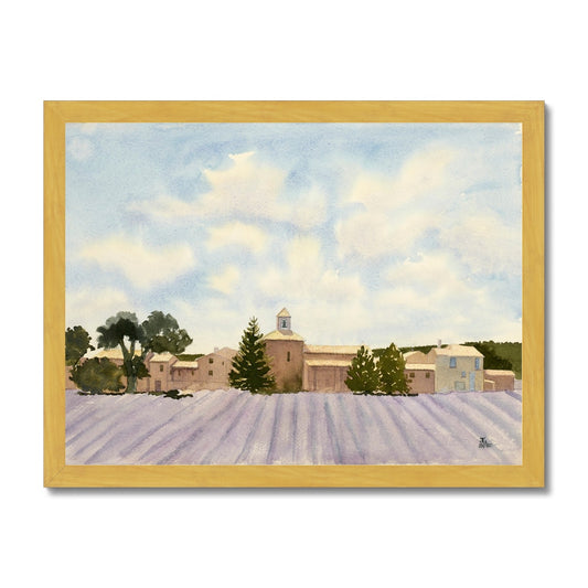 Sunday in Provence (2002) Antique Framed Print