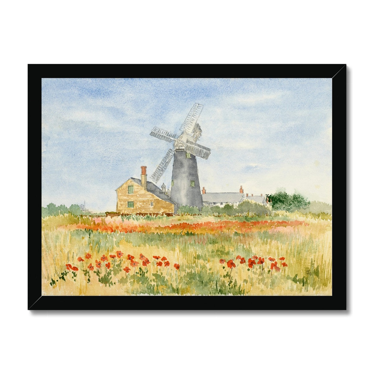 The Old Mill Scunthorpe (Now San Pietro) Framed Print