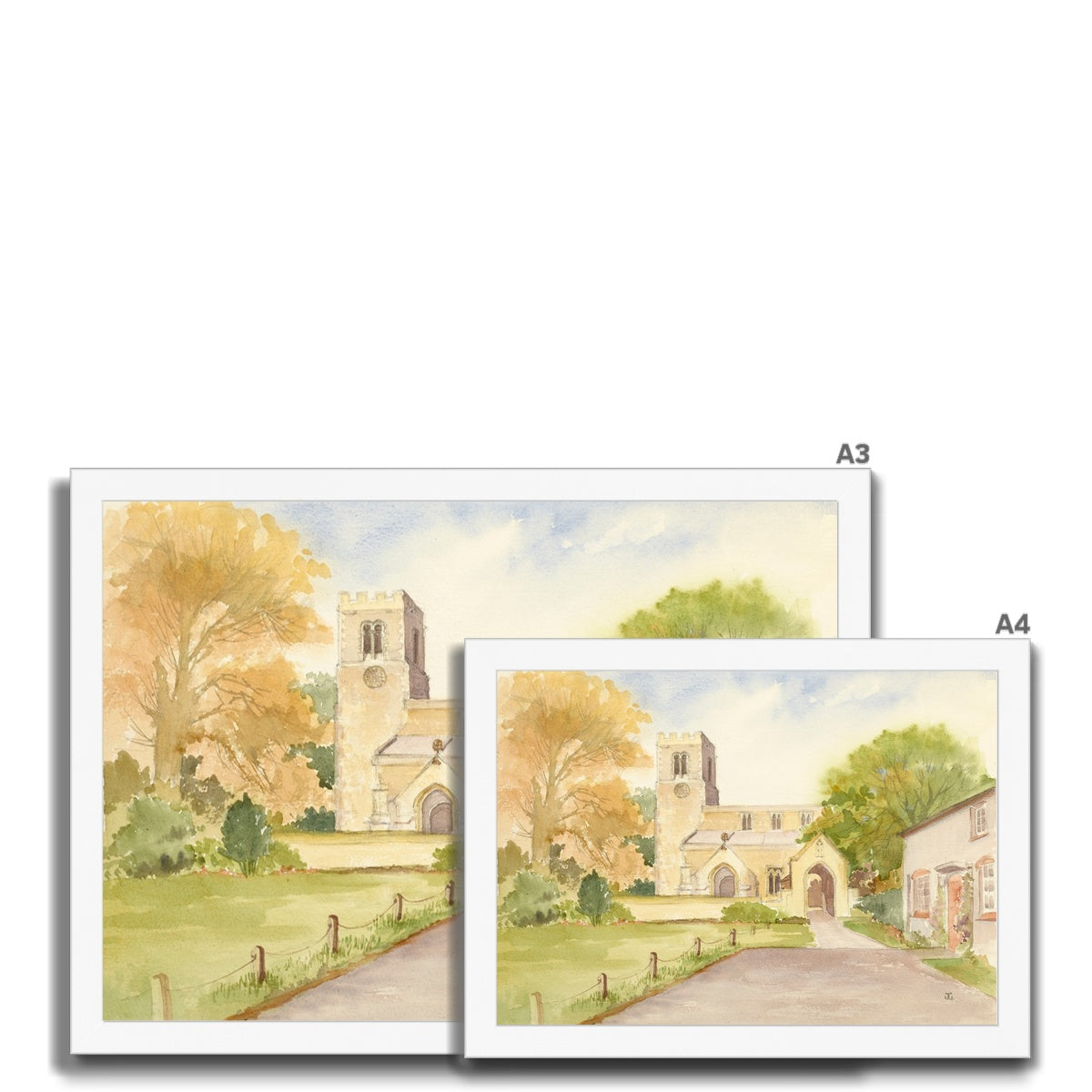 St Laurence's Church Corringham Framed Print