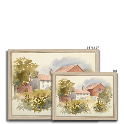 Watermill Farm Framed Print