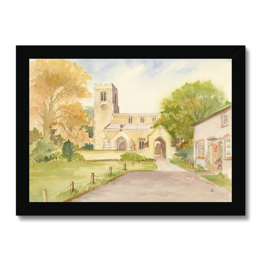 St Laurence's Church Corringham Framed Print