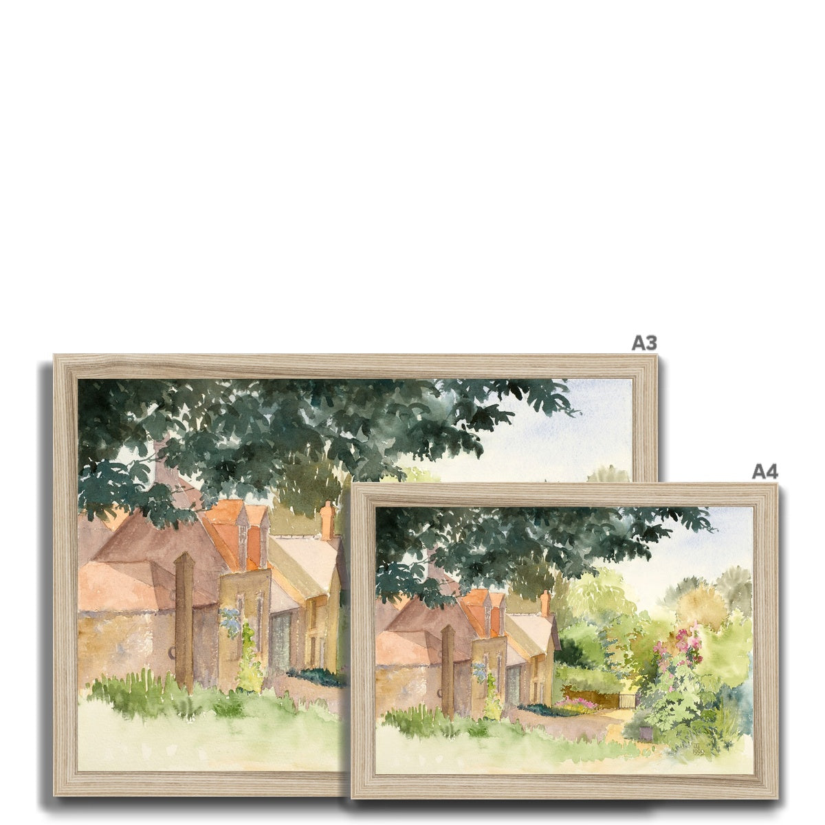 Summer Garden (1998) Framed Print