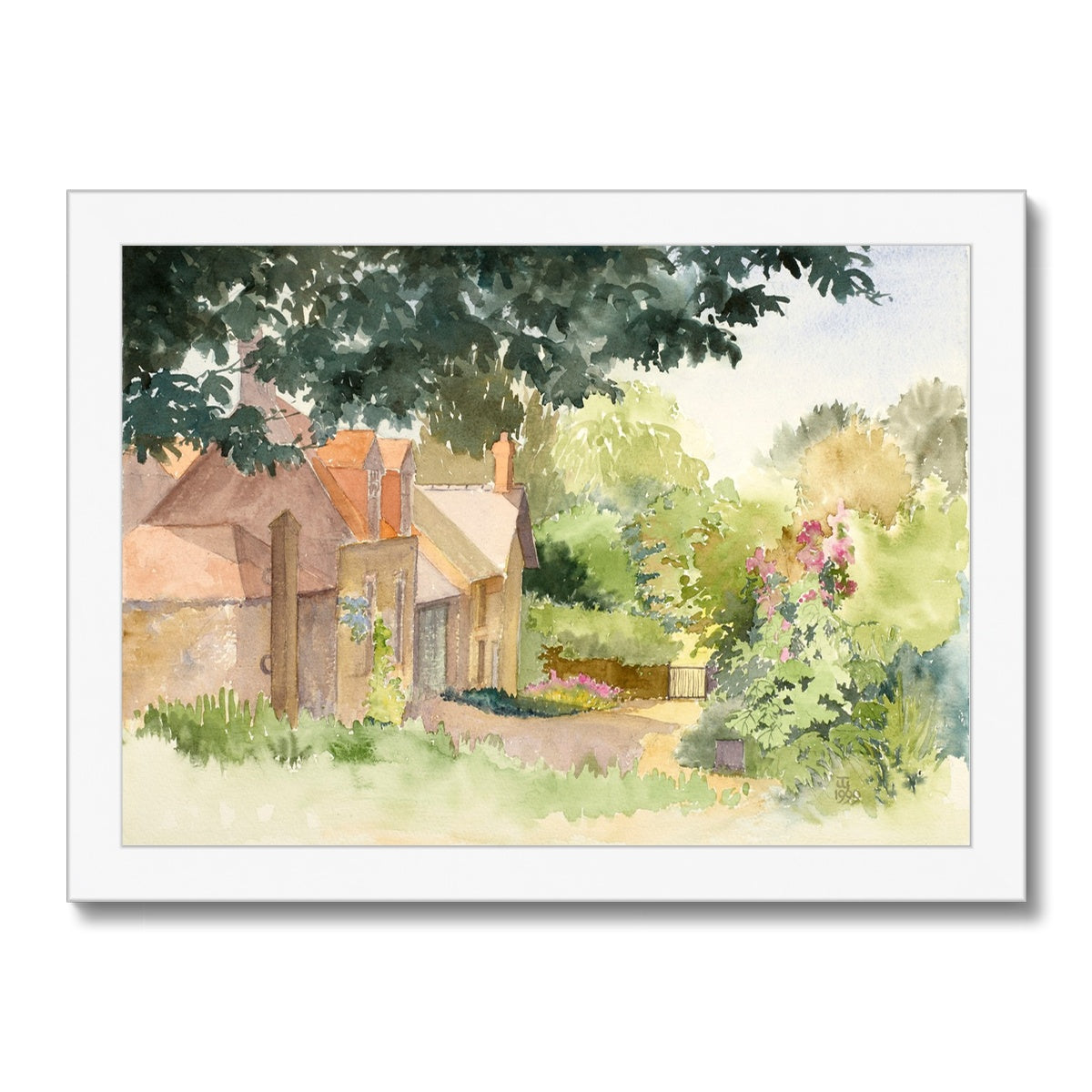 Summer Garden (1998) Framed Print