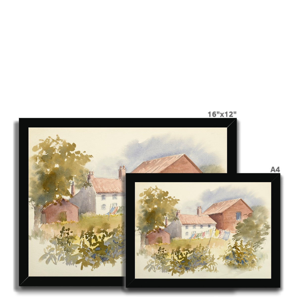 Watermill Farm Framed Print