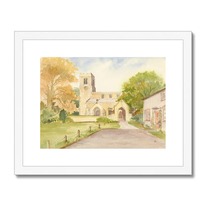 St Laurence's Church Corringham Framed & Mounted Print